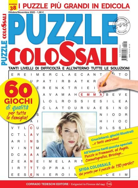 Puzzle Colossali – ottobre 2022 Cover