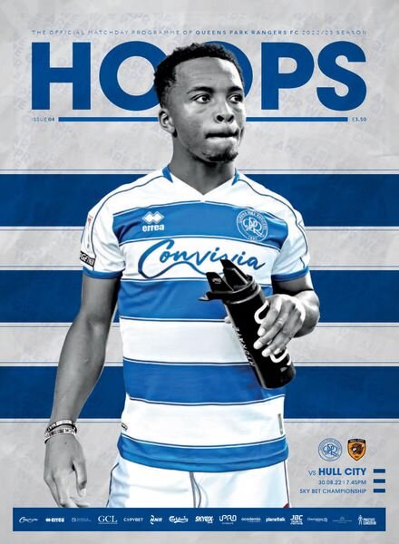 QPR Official Programmes – QPR v Hull City – 30 August 2022 Cover