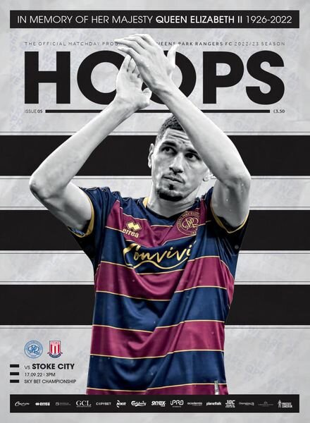 QPR Official Programmes – QPR v Stoke City – 17 September 2022 Cover