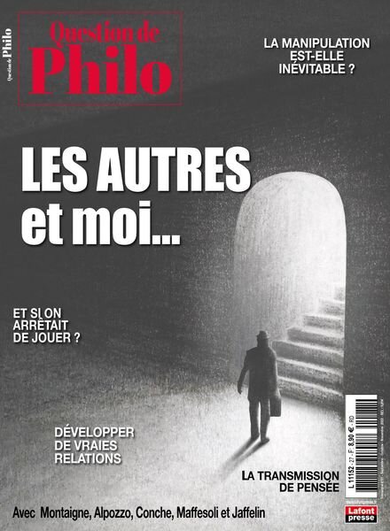 Question de Philo – Septembre-Novembre 2022 Cover