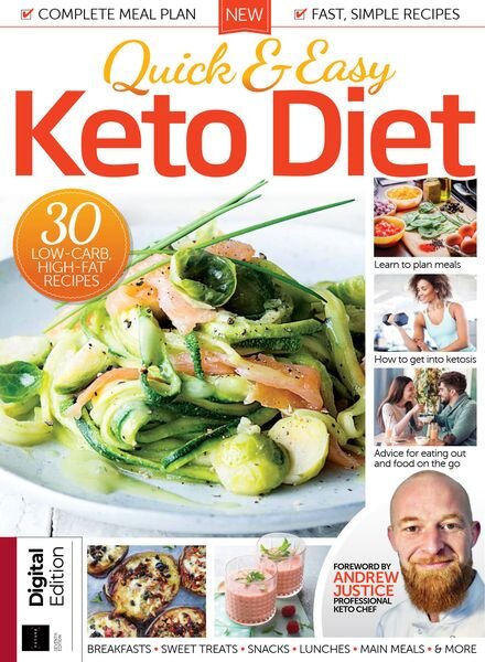 Quick & Easy Keto Diet – 7th Edition 2022 Cover