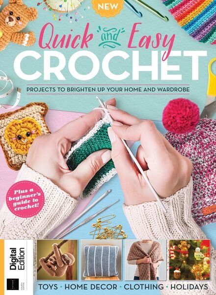Quick and Easy Crochet – September 2022 Cover