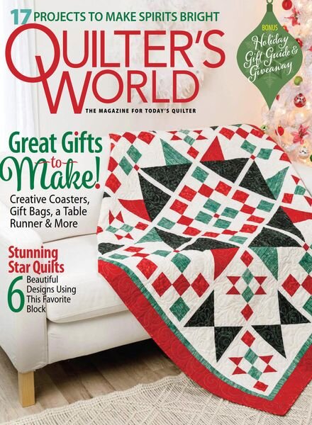 Quilter’s World – Winter 2022 Cover