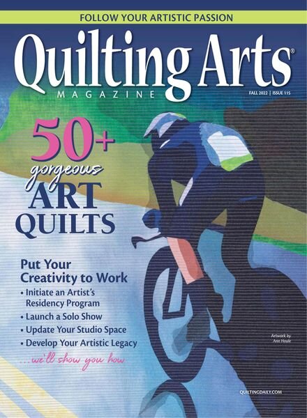 Quilting Arts – August-September 2022 Cover