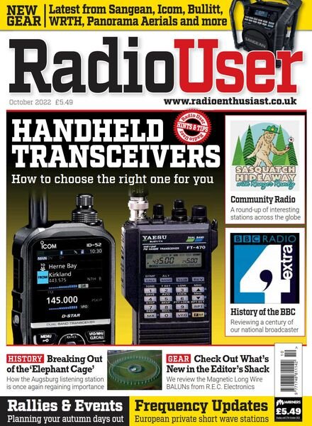 Radio User – October 2022 Cover