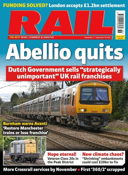 Rail – September 03 2022 Cover