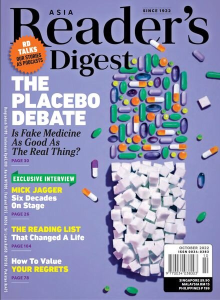 Reader’s Digest Asia – October 2022 Cover