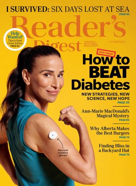 Reader’s Digest Canada – October 2022 Cover