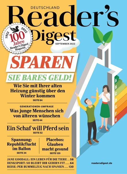 Reader’s Digest Germany – August 2022 Cover