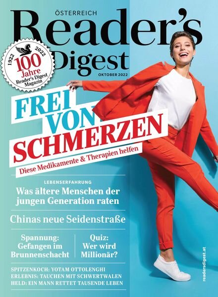 Reader’s Digest Osterreich – Oktober 2022 Cover
