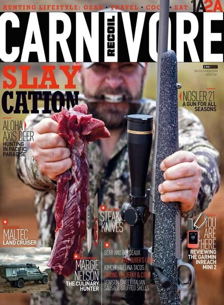 RECOIL Presents Carnivore – August 2022 Cover