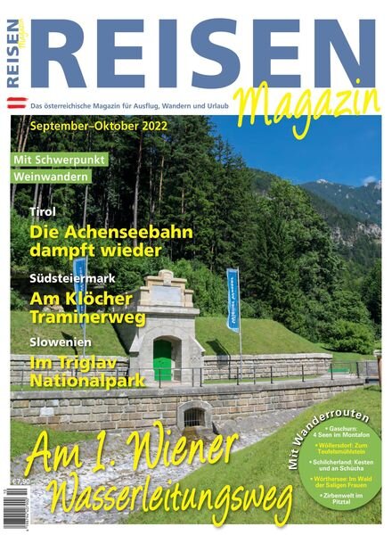 REISEN-Magazin – August 2022 Cover