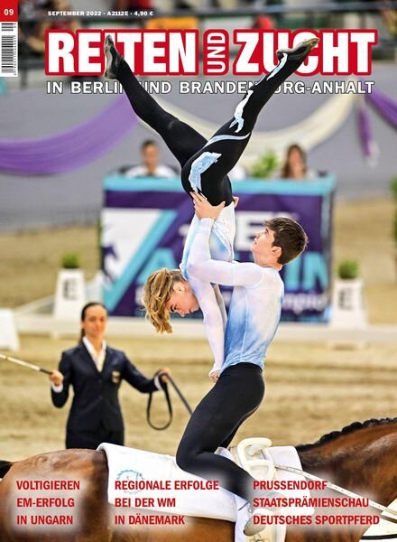 REITEN und ZUCHT – 30 August 2022 Cover