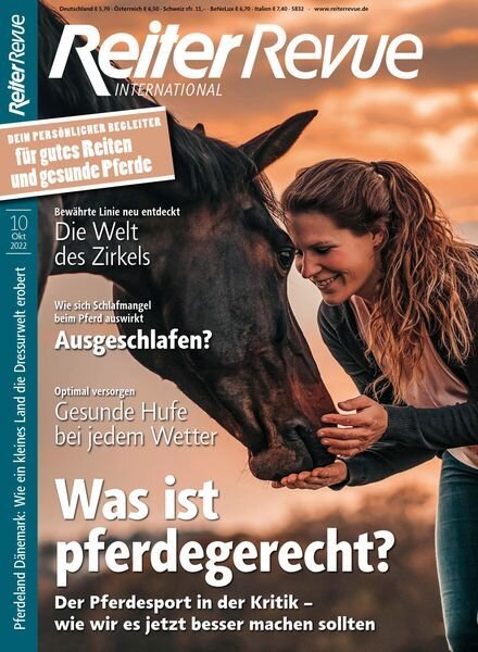 Reiterrevue International – September 2022 Cover