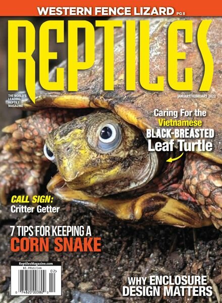 Reptiles – January-February 2022 Cover