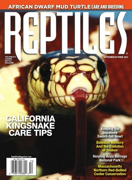 Reptiles – September-October 2022 Cover