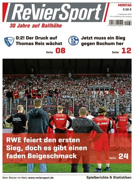 RevierSport – 05 September 2022 Cover