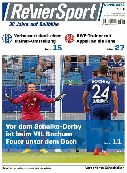 RevierSport – 08 September 2022 Cover