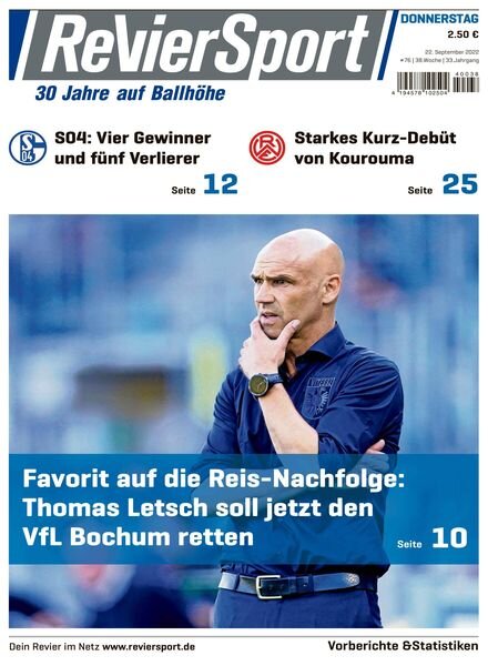 RevierSport – 22 September 2022 Cover