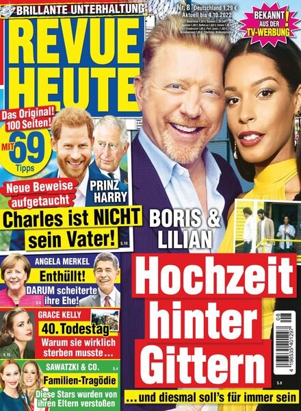 Revue Heute – 31 August 2022 Cover