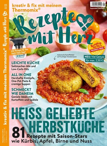 Rezepte mit Herz – September 2022 Cover