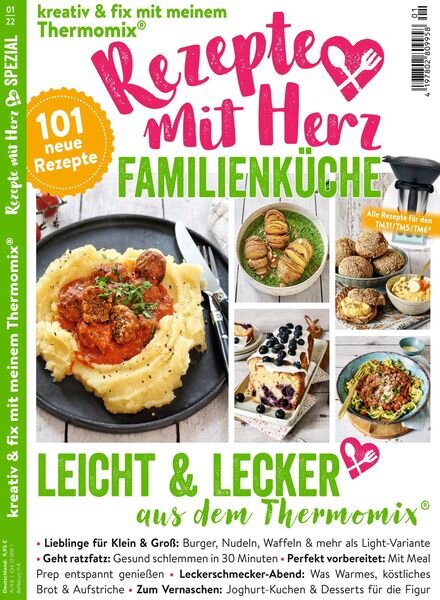 Rezepte mit Herz Spezial – Nr 1 2022 Cover