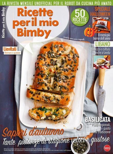 Ricette per il Mio Bimby – settembre 2022 Cover