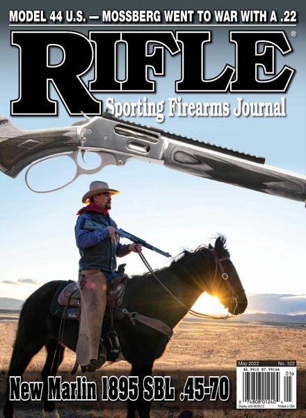 Rifle Magazine – Issue 322 – May-June 2022 Cover