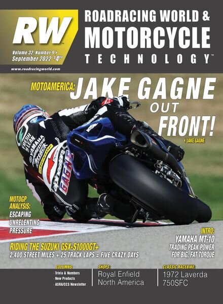 Roadracing World – August 2022 Cover