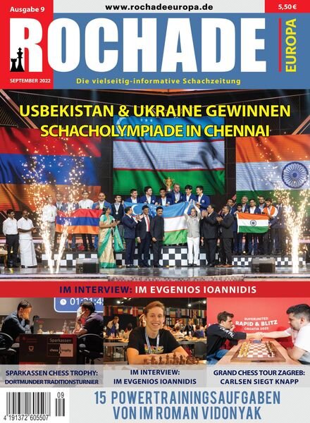 Rochade Europa – September 2022 Cover
