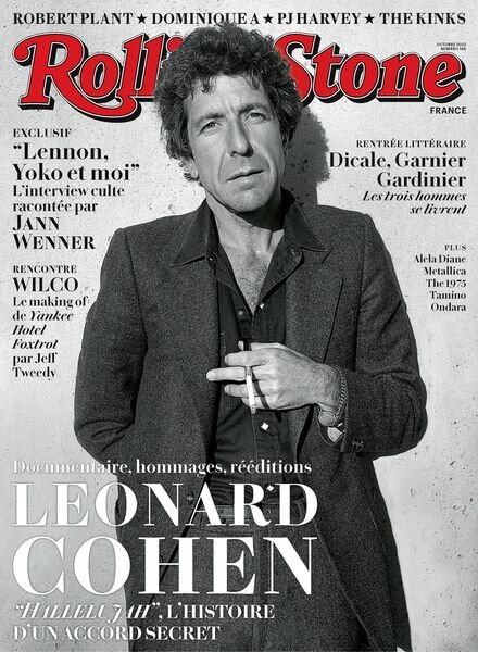 Rolling Stone France – octobre 2022 Cover