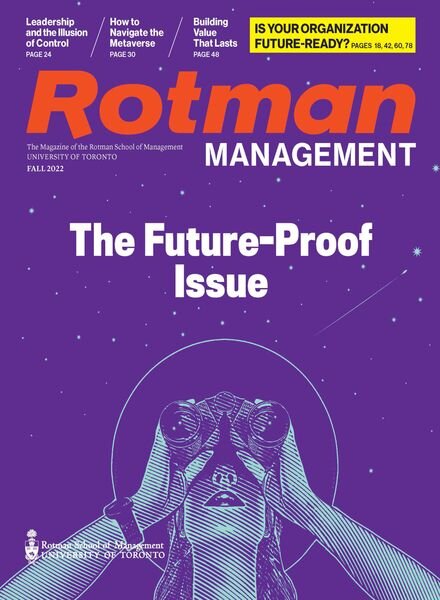 Rotman Management – August 2022 Cover