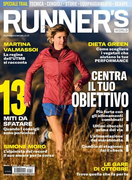 Runner’s World Italia – Ottobre 2022 Cover