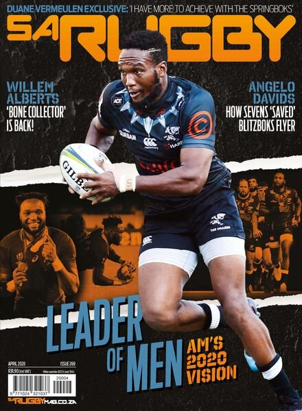 SA Rugby – April 2020 Cover