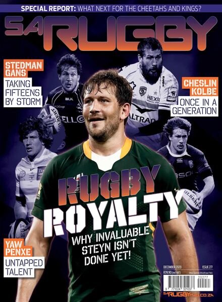 SA Rugby – December 2020 Cover