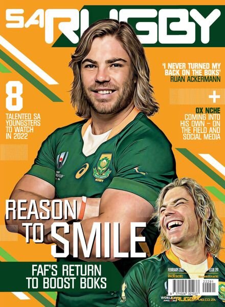 SA Rugby – February 2022 Cover