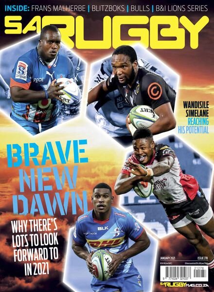 SA Rugby – Issue 278 – January 2021 Cover