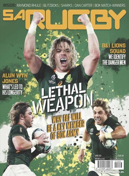 SA Rugby – Issue 283 – June 2021 Cover