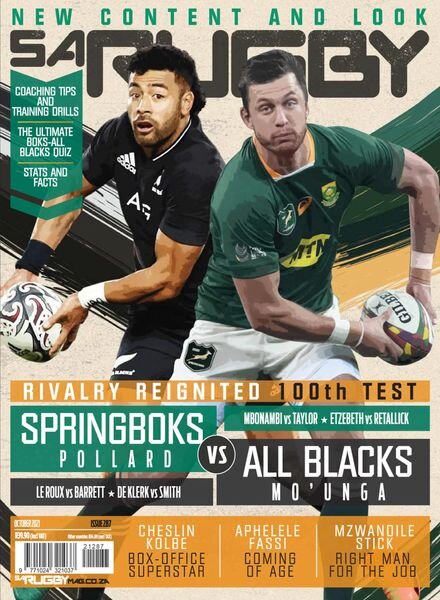 SA Rugby – Issue 287 – October 2021 Cover