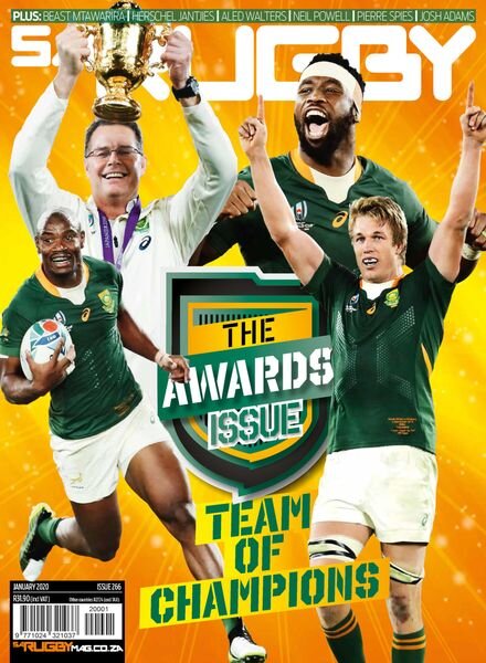 SA Rugby – January 2020 Cover