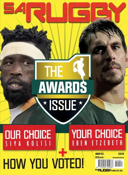 SA Rugby – January 2022 Cover