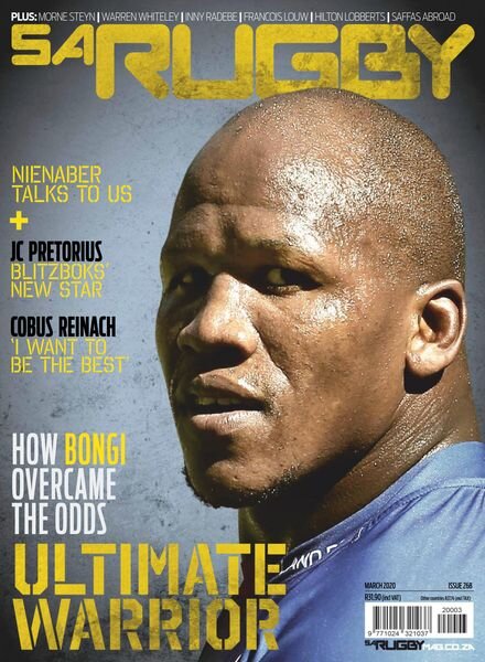 SA Rugby – March 2020 Cover