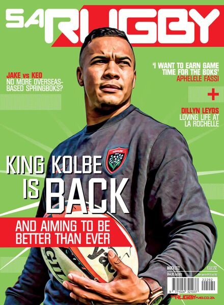 SA Rugby – March 2022 Cover