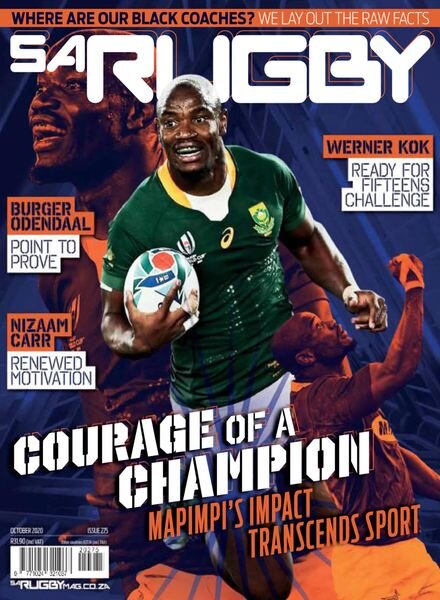 SA Rugby – October 2020 Cover