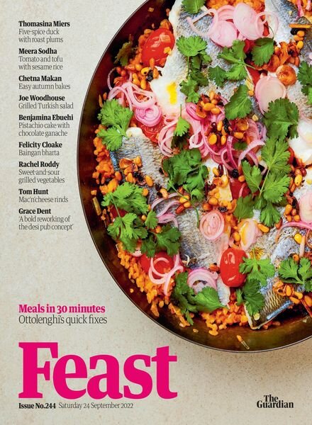 Saturday Guardian – Feast – 24 September 2022 Cover