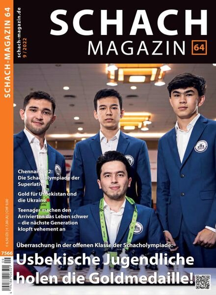 Schach-Magazin 64 – September 2022 Cover