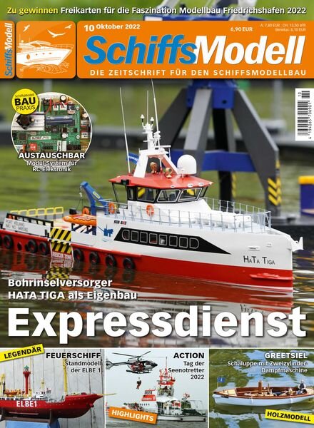 SchiffsModell – Oktober 2022 Cover