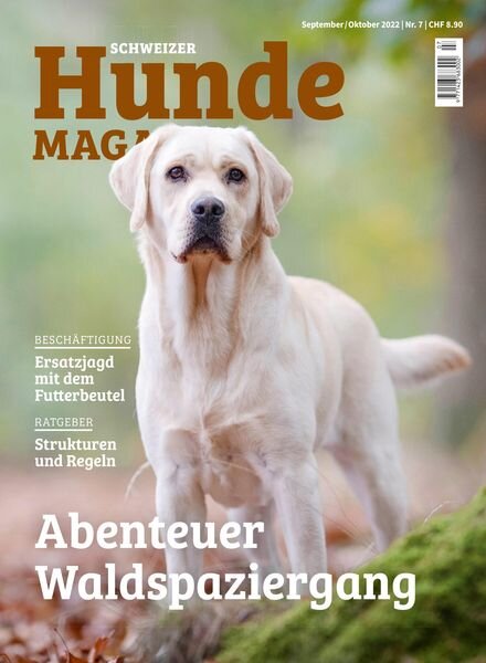 Schweizer Hunde Magazin – September 2022 Cover