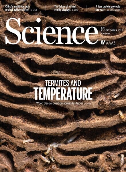 Science – 23 September 2022 Cover