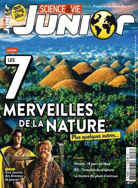 Science & Vie Junior – octobre 2022 Cover